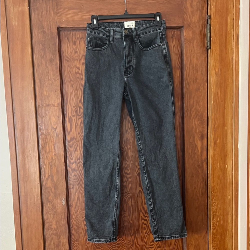 Sezane Brut Sexy Jeans in Middle Grey